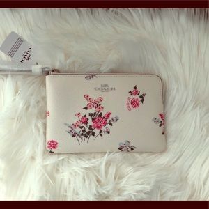Sold! *Floral Coach Wristlet